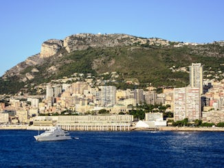 Monaco as viewed from breakfast on deck
