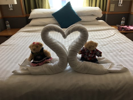 One of many Towel Art in our cabin