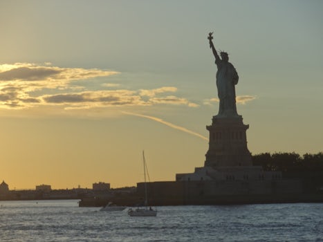 Our Lady Liberty along the Hudson
