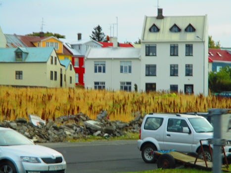 Colourful houses in downtown Reykjavik, Iceland