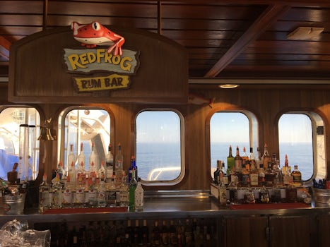the new Red Frog rum Bar