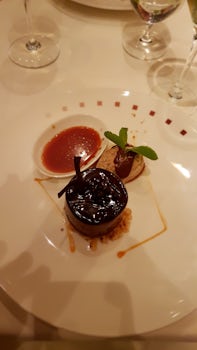 Chocolate mousse from Ocean Liners.