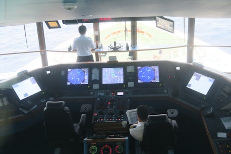 Command Bridge on The Voyager of The Seas