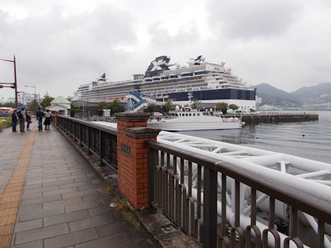 A Picture of the cruise ship in Taiwan