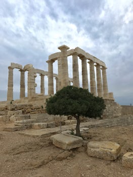 The Temple of Poseidon, Athens