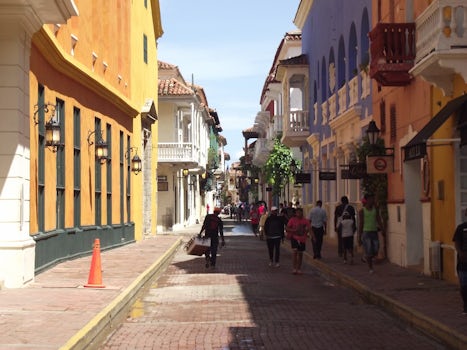 Cartagena, lovely colonial architecture