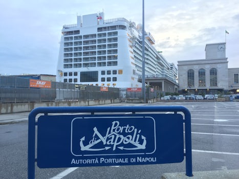 Naples, Italy, docked at Port of Naples