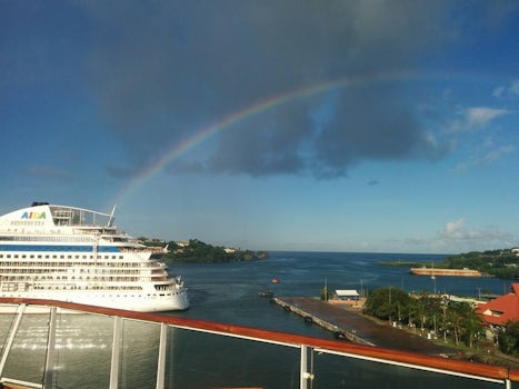 Rainbow from St. Kitt's