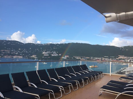 A rainbow in St. Thomas