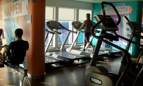 The Exercize Room with Ocean View