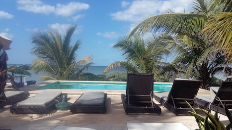 Mi Casa Su Casa:  Pool overlooking Ocean