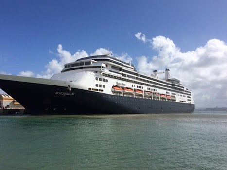 The Rotterdam at the Pier in Old San Juan, Puerto Rico