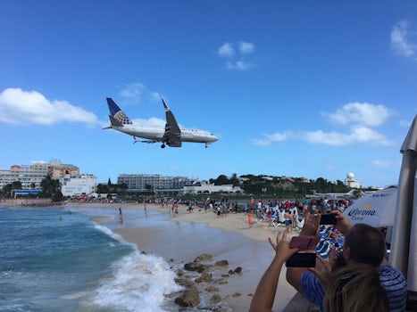St. Maarten, Maho Beach - pretty cool stop on the way to Grand Case.