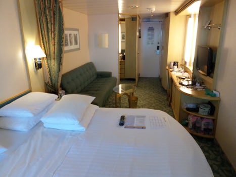 Our spacious room on the Independence