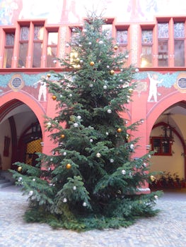Christmas tree at Basel
