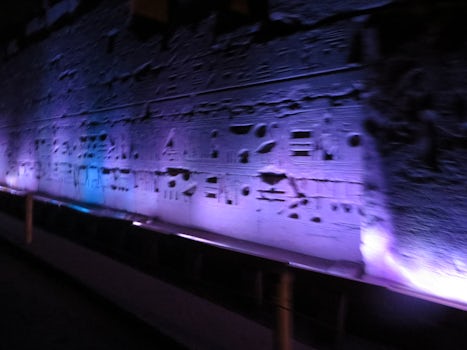 Sound and Light Show at the Karnak Temple in Luxor, Egypt