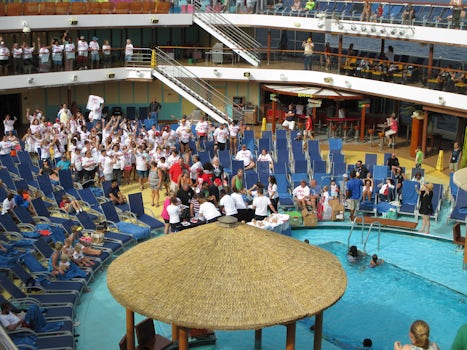 Pool mid-deck (one of only two on entire ship)