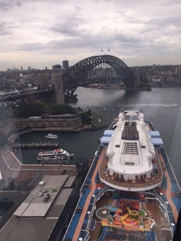 View from North Star in Sydney harbor!