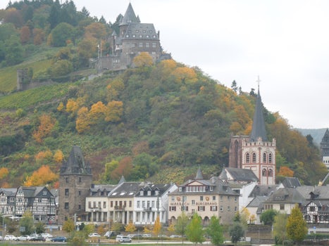 Castles in Rhine River Gorge