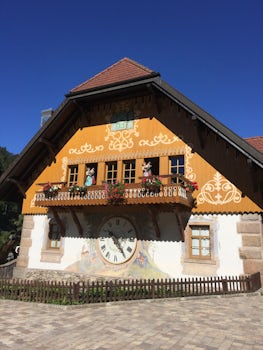 Traditional building at the Black Forest, Germany