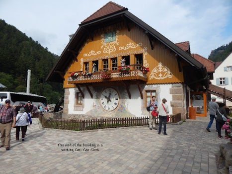 Coo Coo clock house in the black forest