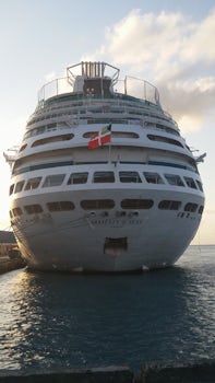 Royal Caribbean's Majesty of the Seas docked in Nassau
