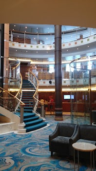 Grand Stair Case in the Center Lobby on the SKY