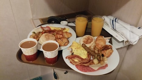 Breakfast Buffet for the Cabin