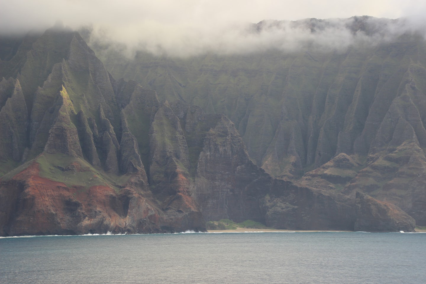 Napoli Coast of Kauai .,. a special ship excursion to the NE side of the is