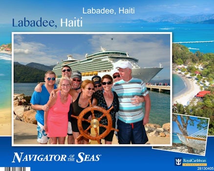 The family at Labadee