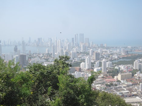 View of Cartagena from La Popa