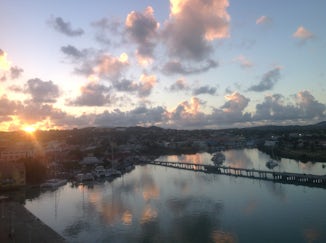 Sunrise in Antigua