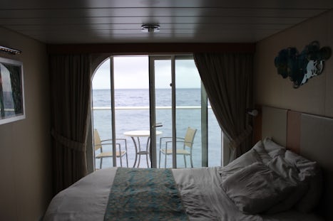 Stateroom with ocean view balcony