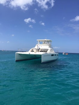 This Catamaran is not Calabaza, but just like it...from Silver moon