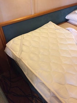The extra padding on the mattress - hahaha.  Our cabin steward was aware th