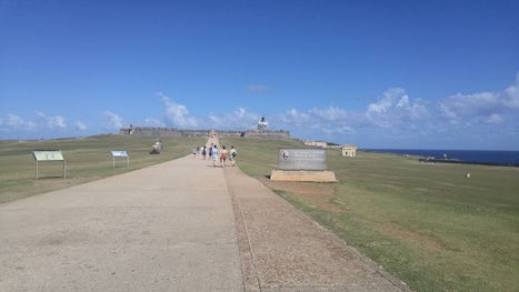 San Juan National Historic Site - Visited after cruise