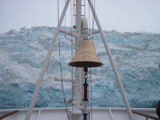 Sailing in the Antarctic waters.