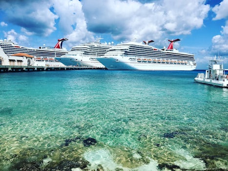 cozumel with sister ships