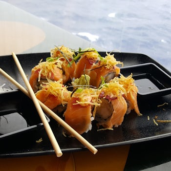 Sushi at Sea on Carnival Liberty