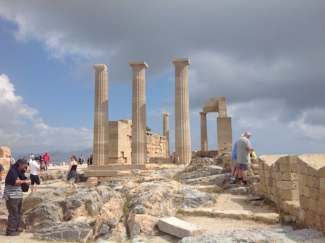 Rhodes, temple of Athena
