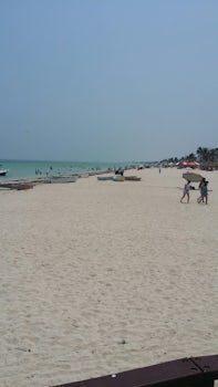Progreso beach, 2nd stop on 5 day Carnival Triumph cruise, very nice beach