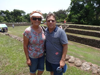 At the Izapa Mayan ruins in Chiapas, Mexico