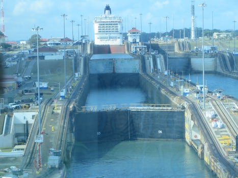 Entering the Panama Canal