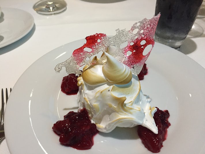 Wonderful dessert we had onboard ship.