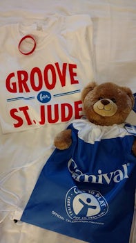 Groove for St jude donation items.