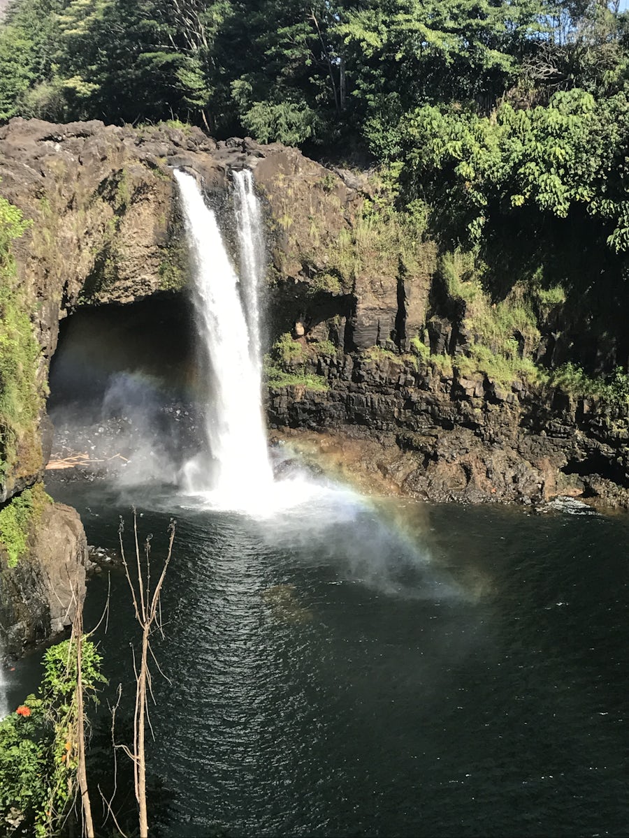 Rainbow falls is a beauty to behold.