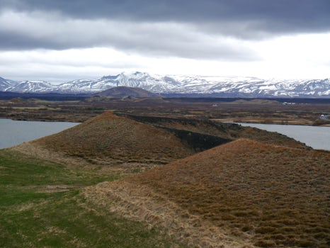 A view of pseudocraters near lake Matvyn, taken on Jewels of the North excu