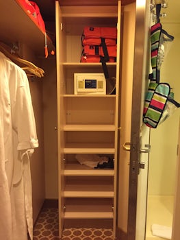 This is the tall cabinet that was near our closet and bathroom. Very useful
