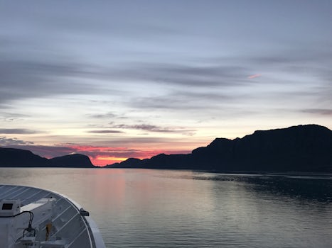 Sunset in the Fjords