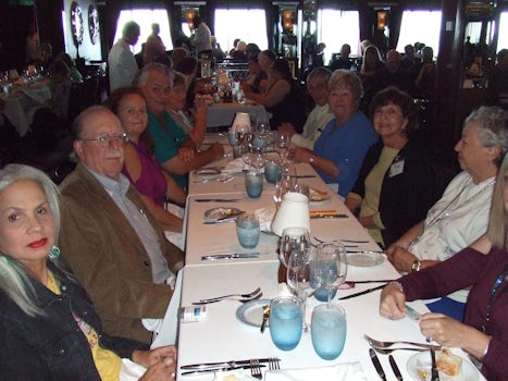 Cruise Critic group dinner.